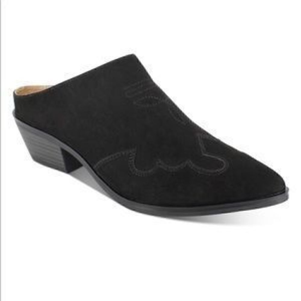 espirit diane black mule 